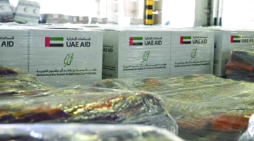 الإحسان الخيرية توسع دعمها لغزة بتوزيع 2000 طرد مساعدات إغاثية